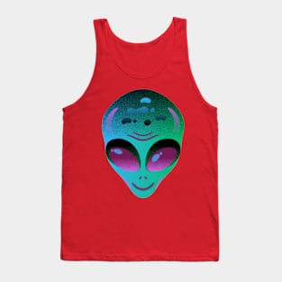 Alien face Tank Top